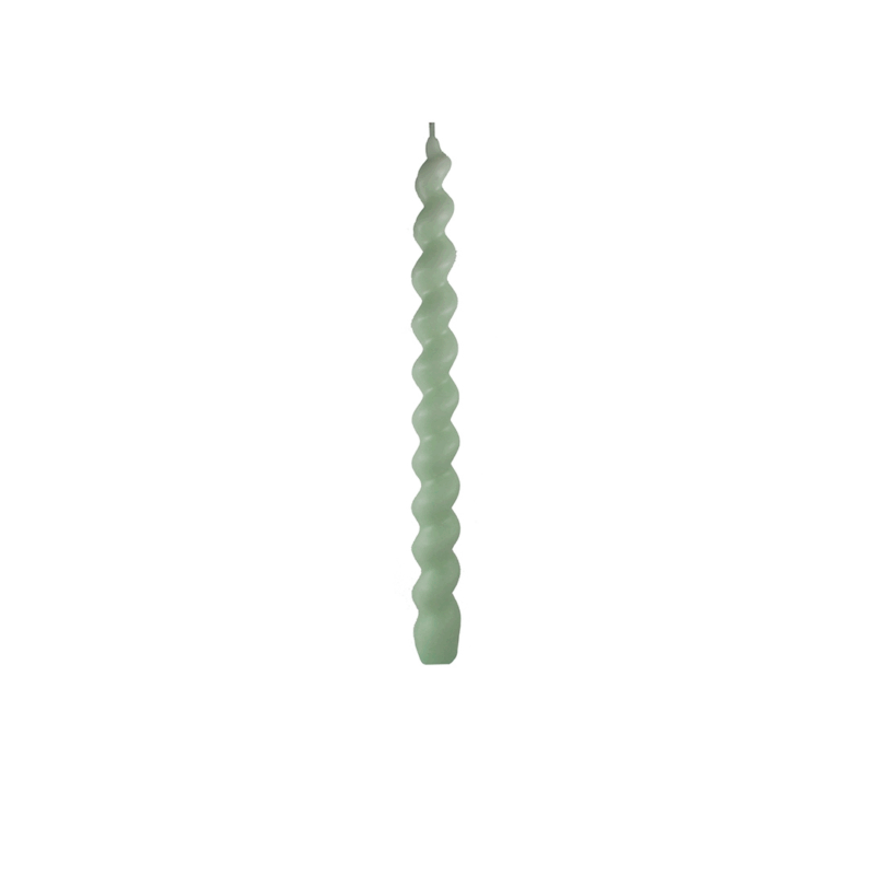 PACK DE 2 VELAS ESPIRAL VERDE