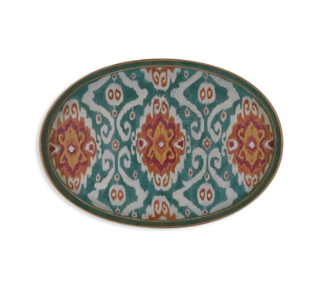 BANDEJA IKAT AZUL