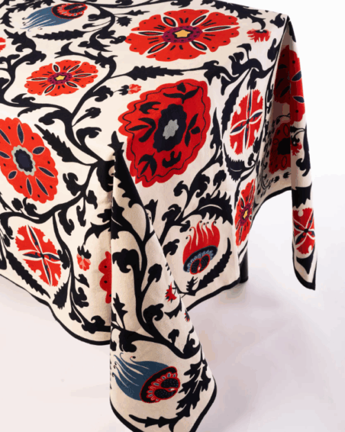 MANTEL ESTAMPADO LES OTTOMANS