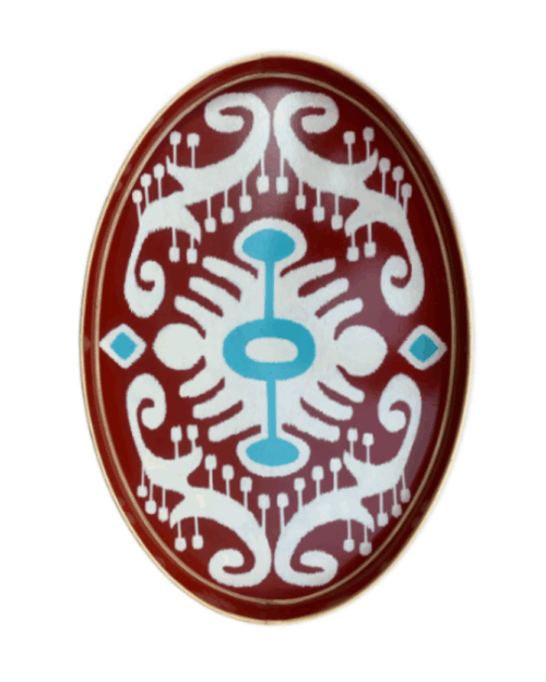 bandeja ikat, les ottomans, indietro