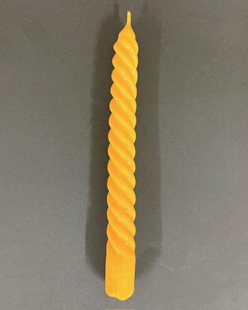 PACK DE 2 VELAS ESPIRAL YELLOW