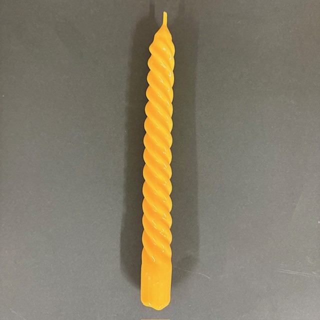 PACK DE 2 VELAS ESPIRAL YELLOW