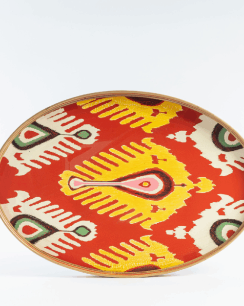 BANDEJA IKAT ROJO