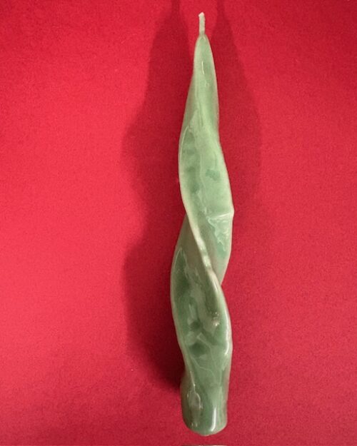 PACK DE 2 VELAS ONDULADAS CELADON