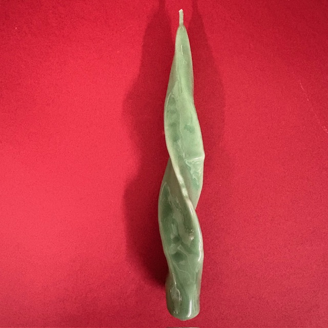 PACK DE 2 VELAS ONDULADAS CELADON