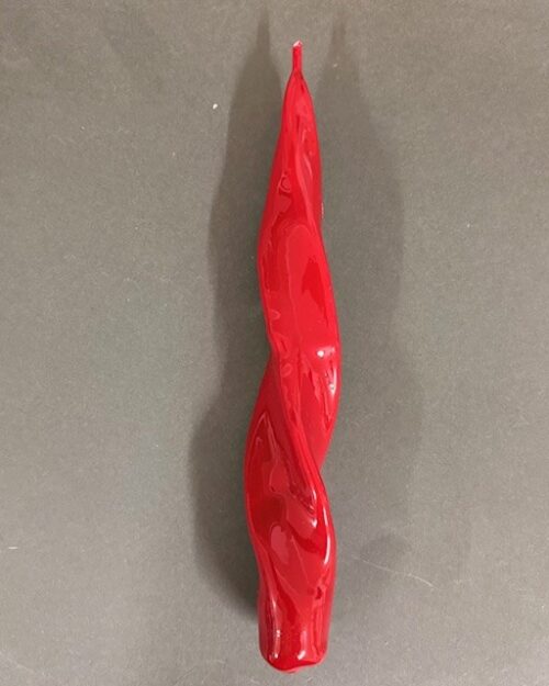 PACK DE 2 VELAS ONDULADAS CHERRY