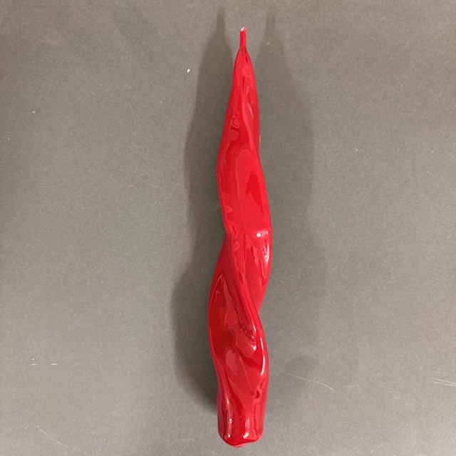 PACK DE 2 VELAS ONDULADAS CHERRY