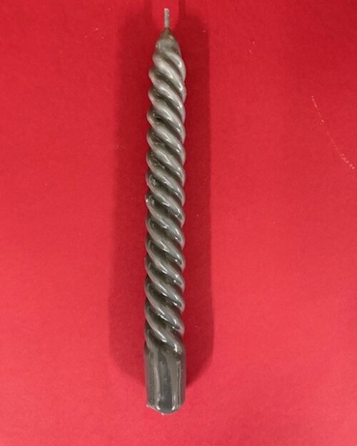 PACK DE 2 VELAS ESPIRAL GRIS