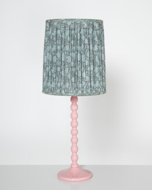 PIE DE LAMPARA TWIST ROSA