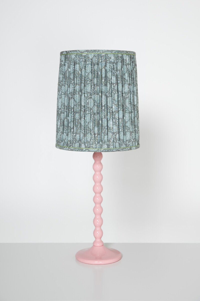 PIE DE LAMPARA TWIST ROSA