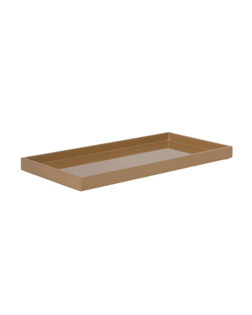 BANDEJA LARGA LACA CAMEL