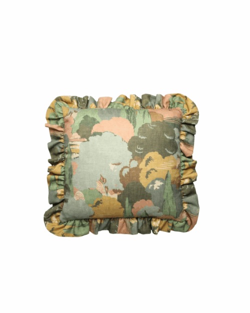 COJIN ESTAMPADO VOLANTE, COJINES INDIETRO