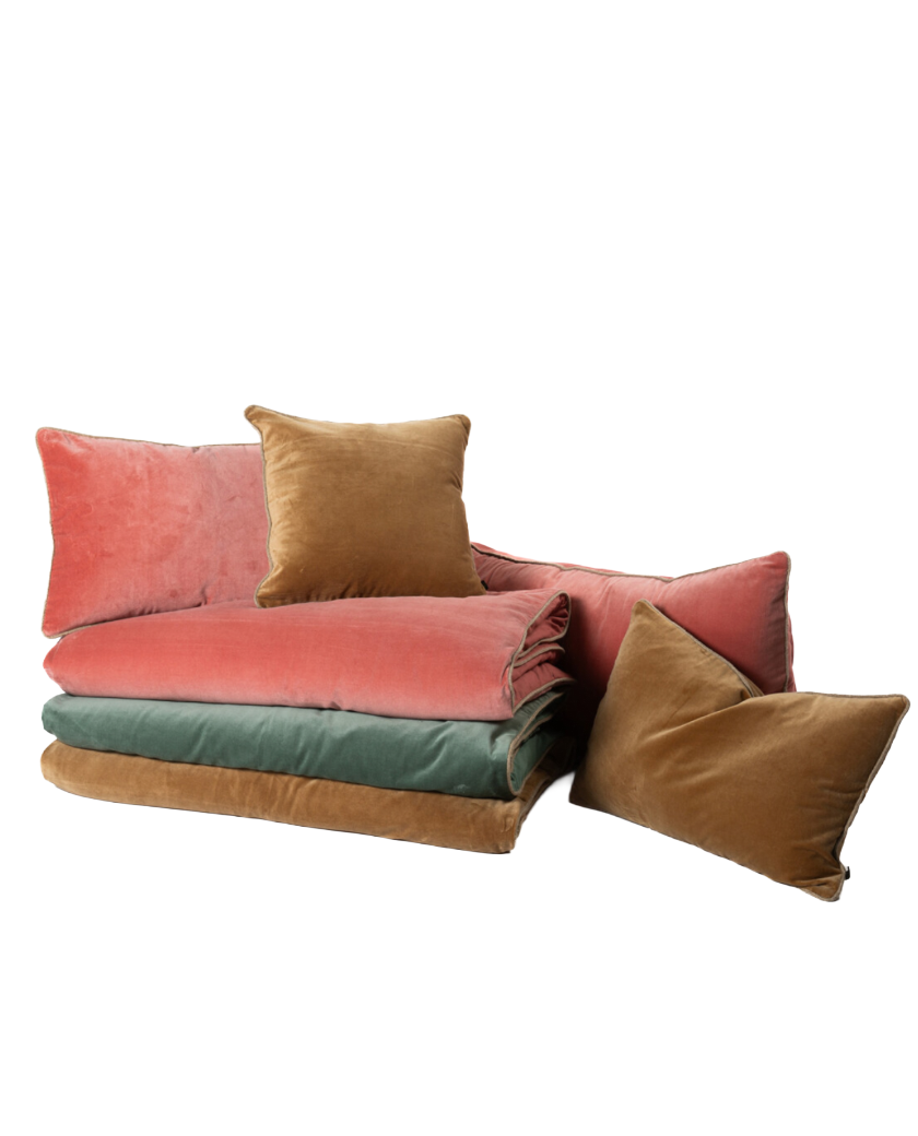 plaid, Edredon terciopelo, haomy, indietro