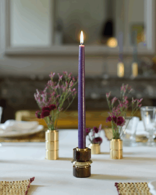 CANDELABRO DANDY TABACO