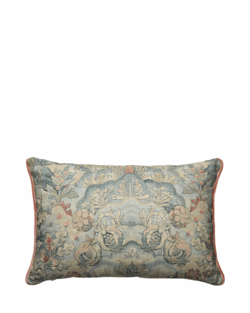 cojines indietro, cojines flores