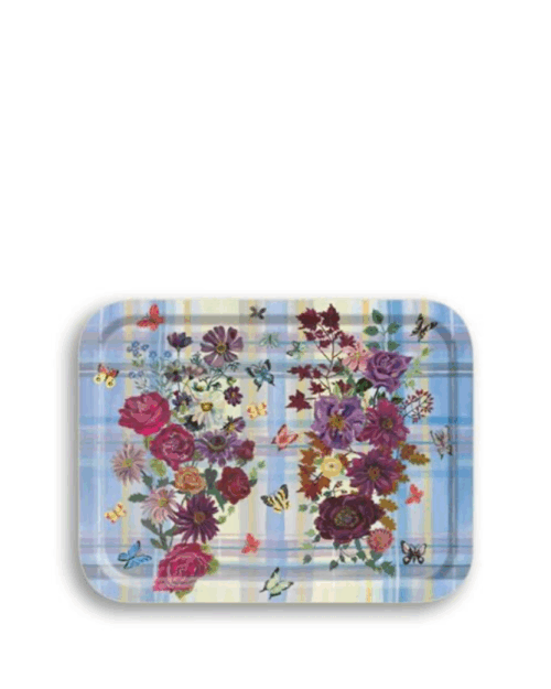 bandejas flores, bandejas para servir, bandejas indietro