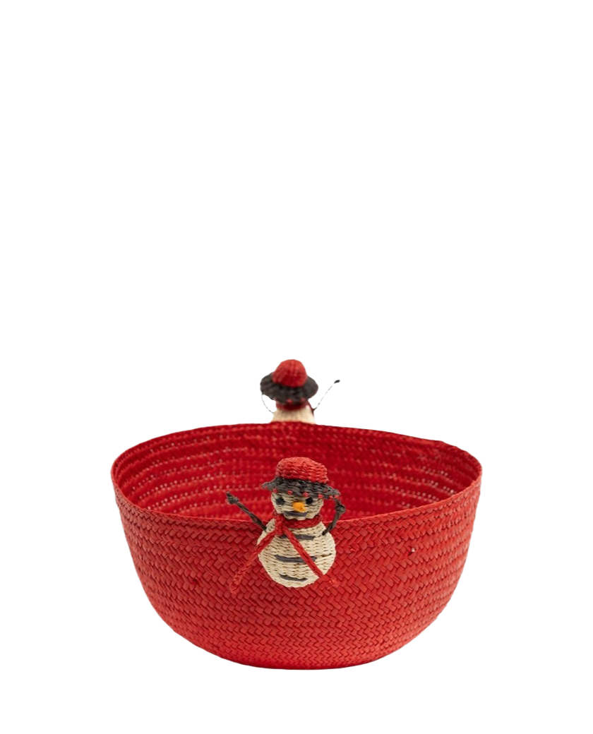 Cesta pan iraca, cestas artesanas, indietro, cestas Navidad