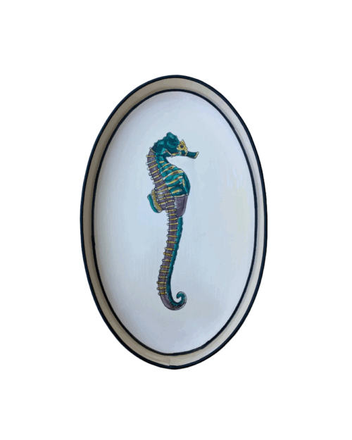 BANDEJA LES OTTOMANS, BANDEJAS PINTADAS A MANO, INDIETRO