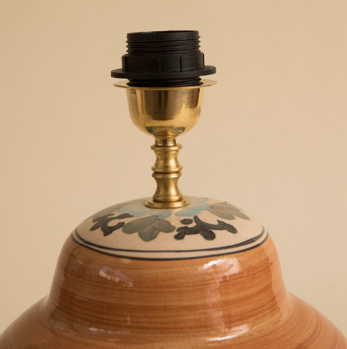 PIE DE LAMPARA MAGGIE NARANJA - Imagen 3