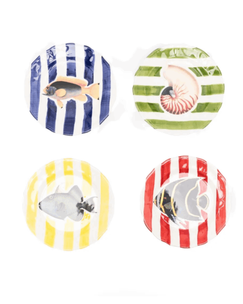 PLATO LLANO RAYAS VERDES