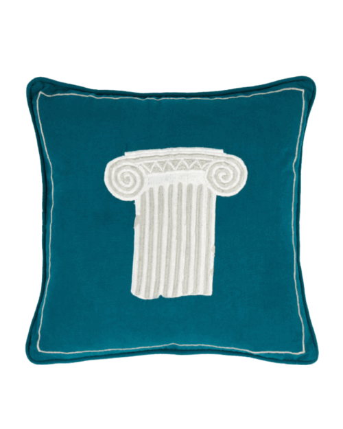 cojines bordados, cojines indietro, les ottomans