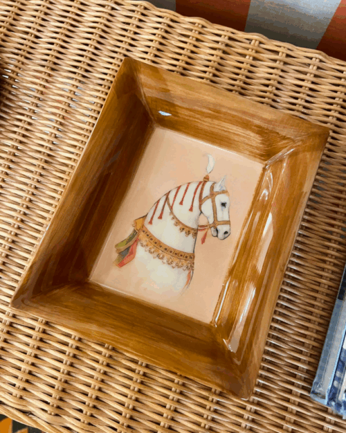 ceniceros pintados a mano