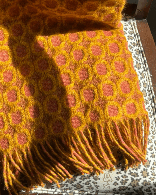 MANTA EZCARAY NARANJA