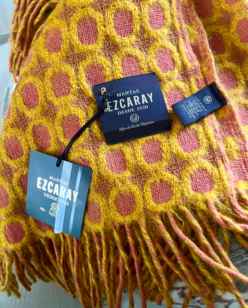 MANTA EZCARAY NARANJA - Imagen 3