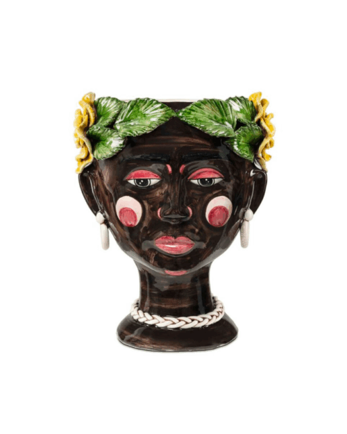 CABEZA DE MUJER, JARRON CABEZA DE MUJER, JARRON ITALIANO, TESTA DI MORO