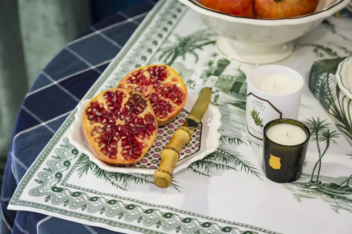 SERVILLETAS LINO CUADROS (SET 6) - Imagen 4