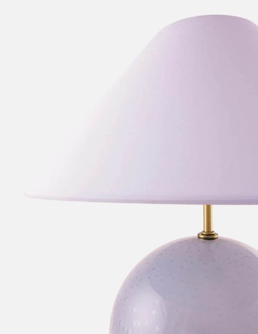 PIE DE LAMPARA IRIS LAVANDA - Imagen 4