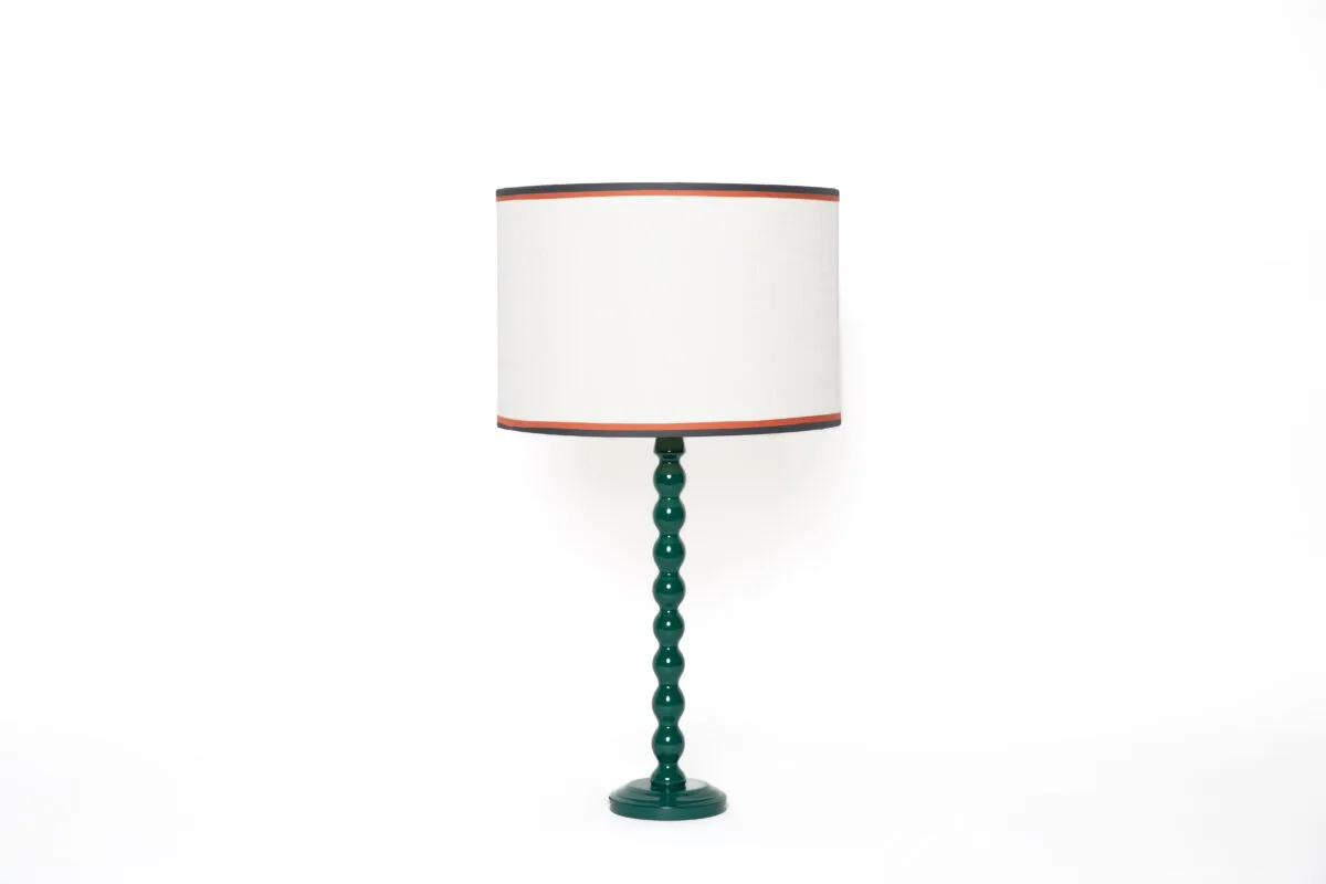 PIE DE LAMPARA BOLAS  VERDE - Imagen 4