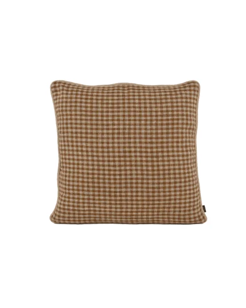 cojín lino cuadros, indietro