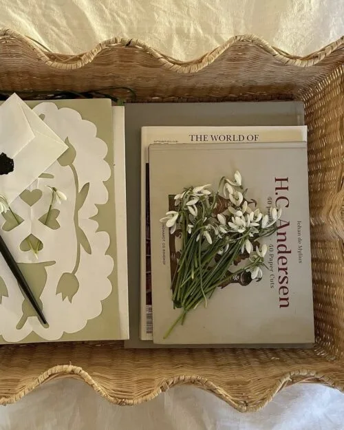 bandejas onduladas ratán