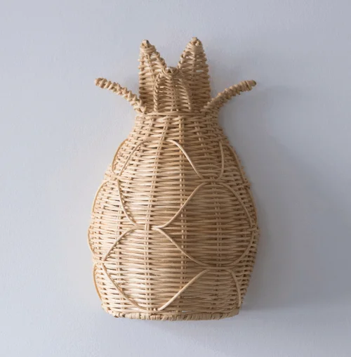 PANTALLA APLIQUE PIÑA