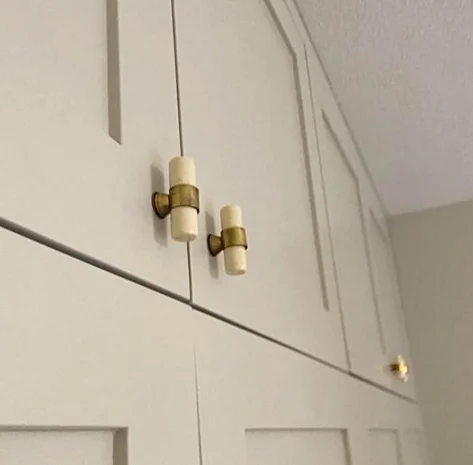 TIRADOR CERAMICA BLANCO - Imagen 4