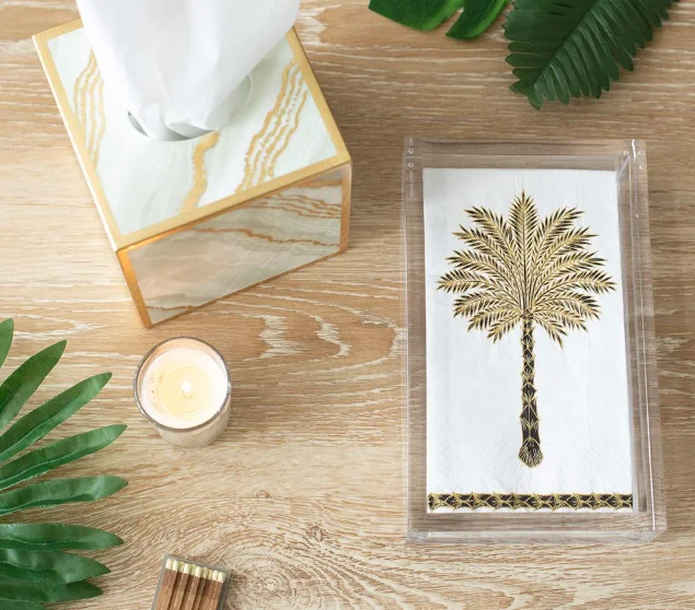 SERVILLETAS LARGAS GRAND PALMS