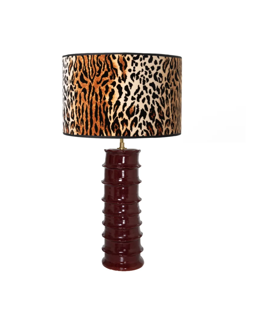 PIE DE LÁMPARA CERAMIC, INDIETRO