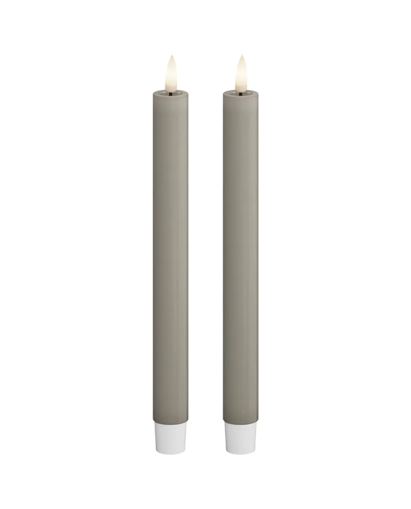 velas led gris