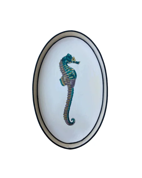 BANDEJA LES OTTOMANS, BANDEJAS PINTADAS A MANO, INDIETRO