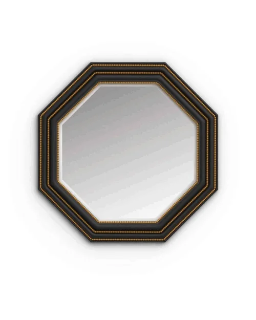 ESPEJO OCTOGONAL, ESPEJOS MADERA, ESPEJOS INDIETRO
