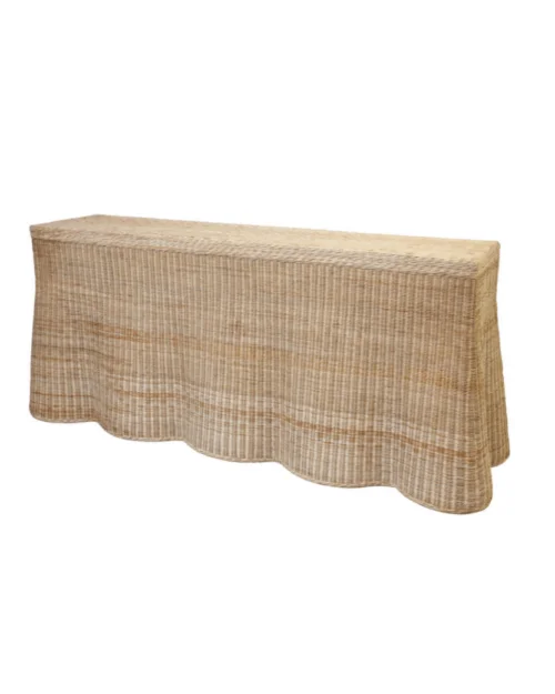 consola ratán ondas